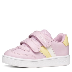 Pantofi sport fete Geox Eclyper Girl Pink/Lt Yellow - B665MA/000BC/CE82M - interior