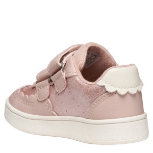 Pantofi sport fete Geox Eclyper Lt Rose — vedere din spate