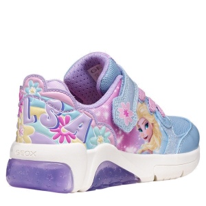 Pantofi sport fete Geox Fadinlight Lilac Sky — vedere din față