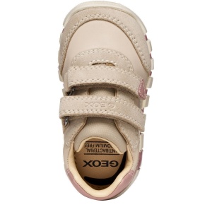 Pantofi sport fete Geox Iupidoo Girl Papyrus Lt Rose — vedere de sus