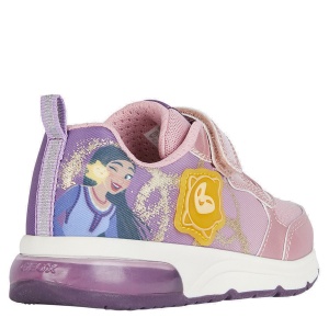 Pantofi sport fete Spaceclub G.A Pink Prune — vedere din față