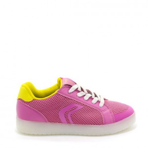 Pantofi Sport fete Kommodor GA Fuchsia LT Yellow - Img 4