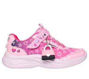 Pantofi sport fete Power James 2.0 Pink Multi L