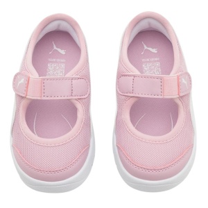 Pantofi sport fete Puma Courtflex v3 Lina V Inf Rose Mauve - Img 9