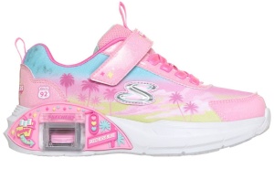 Pantofi sport fete Skechers Garage - Glam Racer Roz