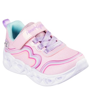 Pantofi sport fete Skechers Heart Lights Retro Heart Pink