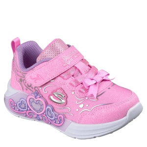 Pantofi sport fete Skechers Lil Princess Steps Roz - vedere în perspectivă - 303733NC/PNK