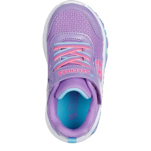 Pantofi sport fete Skechers Play Scene Fun Squad Purple - Img 4