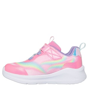 Pantofi sport fete Skechers S-Lights Unicorn Chaser Pink Multi mărimi 21-26 — vedere din față