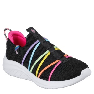 Pantofi sport fete Skechers Ultra Flex 3.0 Black — vedere în perspectivă