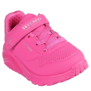 Pantofi sport fete Skechers Uno Lite Hot Pink - 310451N/HPK - profil