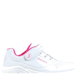 Pantofi sport fete Skechers Uno Lite White mărimi 27-32