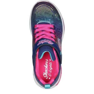 Pantofi sport fete Skechers Wavy Beams Navy Multi - 71619