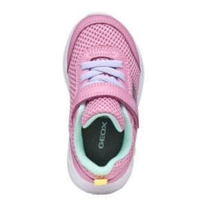 Geox Pantofi sport fete Sprintye Girl Pink Watersea B454TD-01454-CE83B