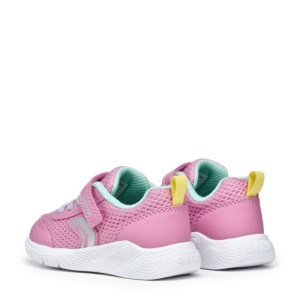 Geox Pantofi sport fete Sprintye Girl Pink Watersea B454TD-01454-CE83B