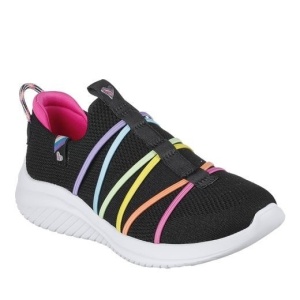 Skechers Pantofi sport Fete Ultra Flex 3.0 Black incaltaminte copii bigstep