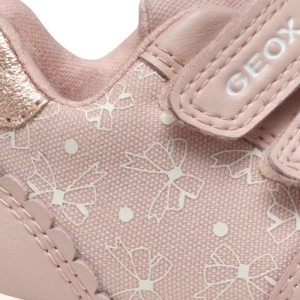 Geox Pantofi sport fete Zapito Girl Lt Rose B556DA-0AW54-C8172