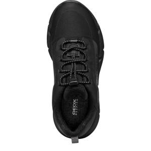 Pantofi sport impermeabili băieți Geox J Flexyper Plus Boy Black Dk Grey - J46LCC/0FU50/C0005 - de sus