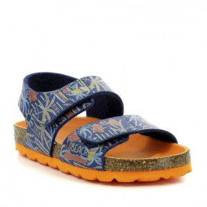 Kickers Sandale Baieti 895454 Summerkro Navy incaltaminte copii bigstep