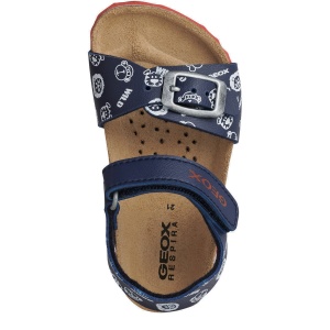 Sandale baieti Chalki B.A Navy Red - B922QA/00004/C0735 - talpa