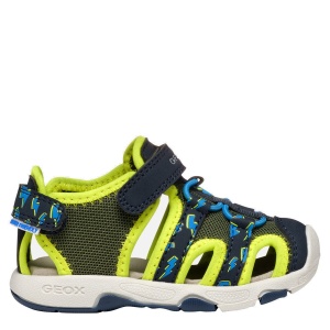 Sandale băieți Geox Multy Boy Pistachio Navy