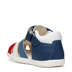 Geox Sandale baieti Macchia Boy Avio White B254VA-08554-C4242