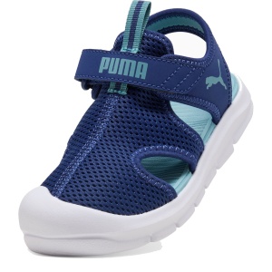 Sandale plajă băieți Puma Fun Racer Mesh PS Blue Jewel — vedere în perspectivă