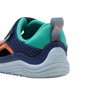 Sandale plaja baieti Puma Kitten Summer V Inf Blue Shimmer - Img 6