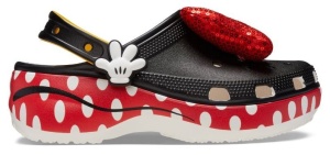 Sandale plaja fete Crocs MINNIE Classic Platform Clog