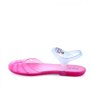 Sandale plajă fete Igor Mara Mini Fucsia Fluor - 50673