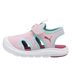 Sandale plaja fete Puma Fun Racer Sandal Mesh V Inf Rose Mauve - Img 4