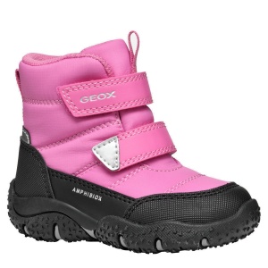 Apreschi impermeabil fete Geox Baltic Girl B ABX Fuchsia Black — vedere în perspectivă