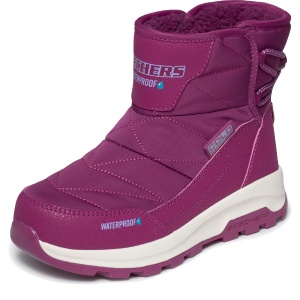 Apreschi impermeabil fete Skechers Storm Blazer Visiniu - 303496L/BURG - lateral
