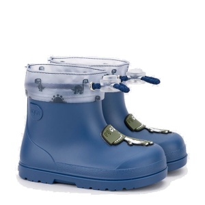 Cizme barefoot cauciuc băieți Igor Mendi Dino Jeans