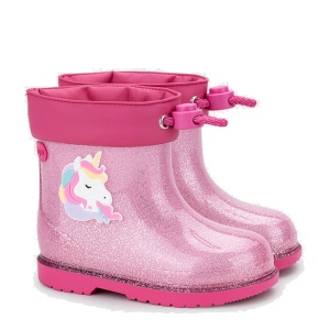 Cizme cauciuc fete Igor Bimbi Unicornio Fucsia