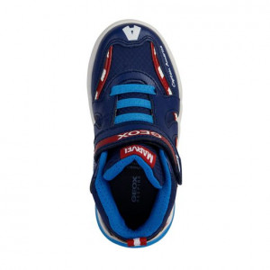 Geox Ghete baieti Captain America J Grayjay B.C Navy Red incaltaminte copii bigstep