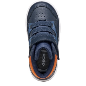 Ghete băieți Geox Eclyper Boy Navy/Orange ( ) - B665LB/000BC/C0659 - de sus