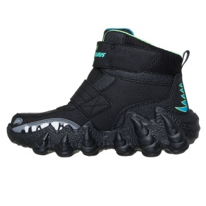 Skechers Ghete baieti Skech-O-Saurus Lights Black L 400122L-BKLM incaltaminte copii bigstep