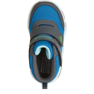 Ghete baieti Skechers Play Scene Gri - 407637N/GYBL - branț