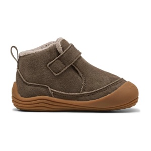 Ghete imblanite baieti Puma Kitten Mid Premium V Inf Matte Bronze-Mouse Gray