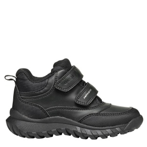 Ghete impermeabile băieți Geox Simbyos Boy B Abx Black