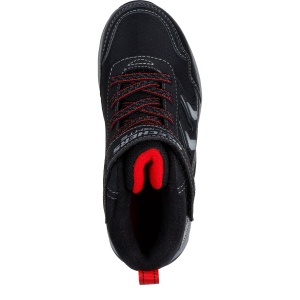 Ghete impermeabile băieți Skechers Storm Blazer Glow Roam Black - Img 4