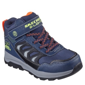 Ghete impermeabile băieți Skechers Storm Blazer Glow Roam Navy - Img 2