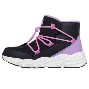 Skechers Ghete impermeabile fete Turbo Tread Black Multi L 303492L-BKMT incaltaminte copii bigstep