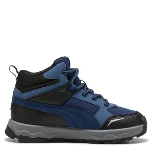 Ghete Water Resistant băieți Puma Evolve Trail PS Persian Blue Cool Dark Grey — vedere laterală opusă