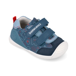 Biomecanics Pantofi baieti 262120-A556 Petrol incaltaminte copii bigstep