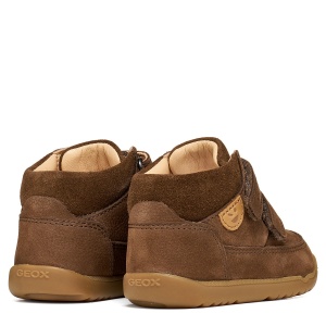 Pantofi băieți Geox Macchia Boy Dark Brown - B664NA/03322/C6006 - perechea spate