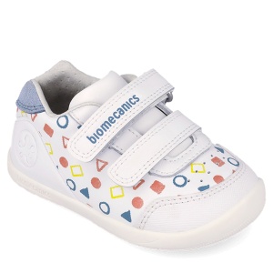 Pantofi barefoot băieți Biomecanics Blanco - Img 4
