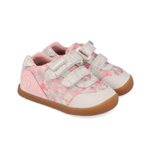 Biomecanics Pantofi barefoot fete 262192-A103 Beige încălțăminte primii pasi bigstep