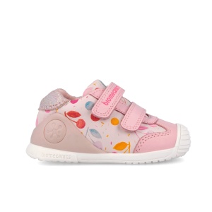 Biomecanics Pantofi fete 262102-A779 Cotton încălțăminte primii pasi bigstep